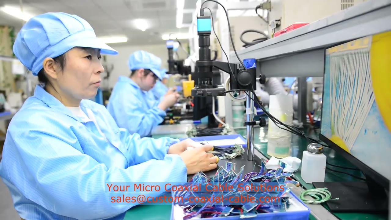 microcoax cable for coaxpress interface ipod touch 30 pin usb cable Custom Wire Manufacturers Integr