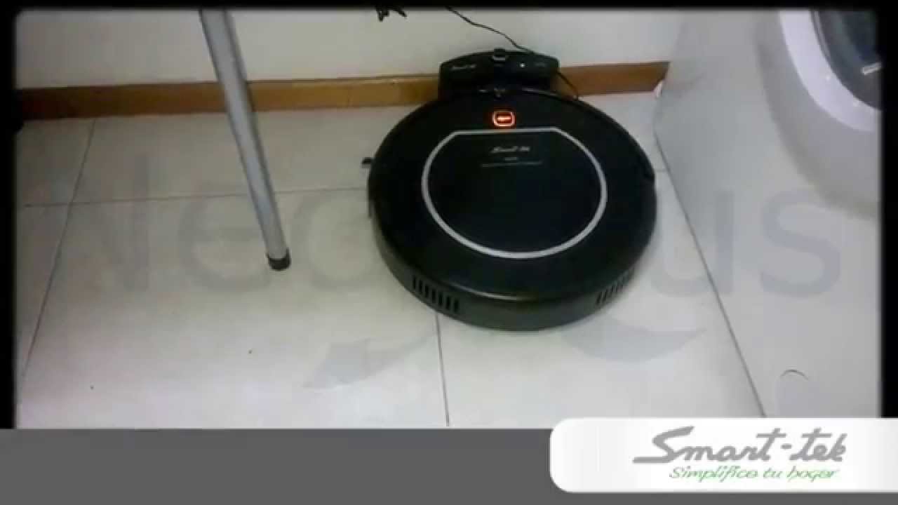 Aspiradora Robot SMART-TEK AVA Roomba - YouTube