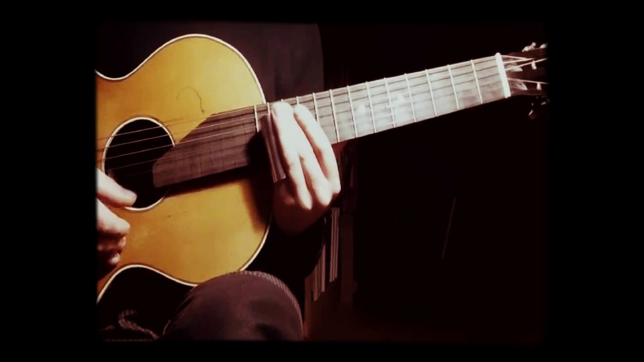 Krbi´s Guitar - A Haunted Train Station Blues ((Bottleneck Slide On Parlor)