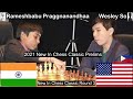 Rameshbabu Praggnanandhaa vs Wesley So. 2021 New In Chess Classic Rd 3. Passed Pawns Must Be Pushed!