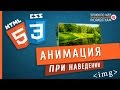 CSS Анимация картинки при наведении / работаем с :before и :after