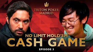 No Limit Hold'em CASH GAME | Episode 3 - Triton Poker Madrid 2022 screenshot 2