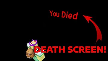 How to Make a WORKING DEATH SCREEN In Obby Creator!