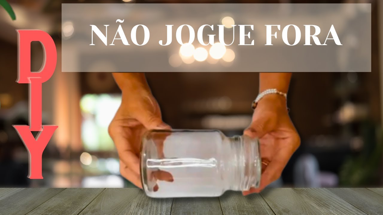 CAFÉ L'OR - DIY COM POTE DE VIDRO.