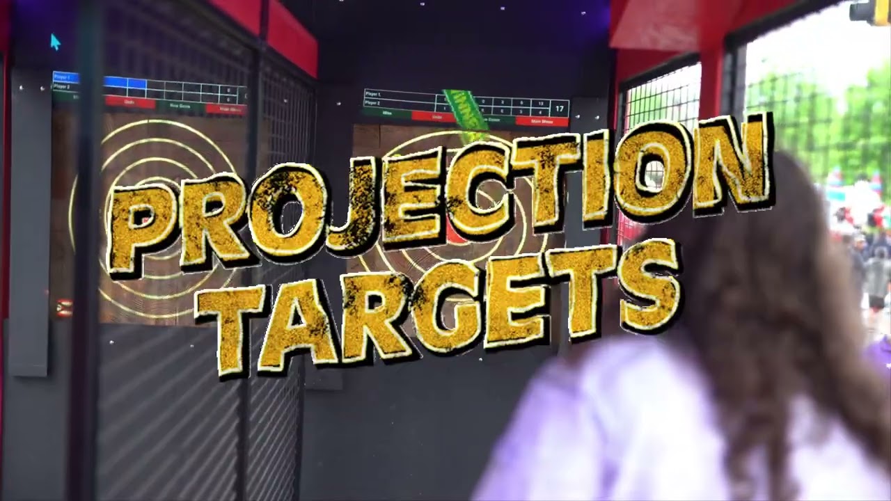 Mobile Axe Throwing Trailer