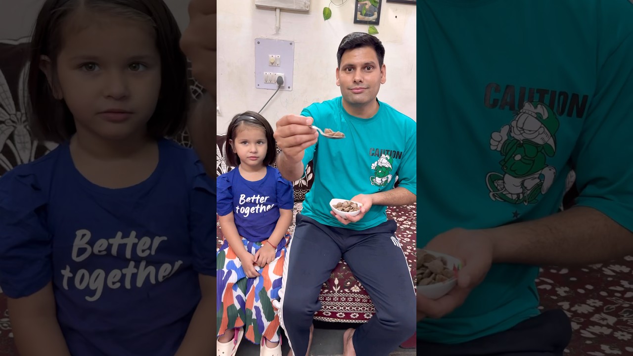 Papa feed monkey 🥰🥰😍😍