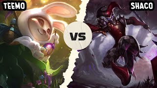 I'm officially perma-banning Shaco | Teemo vs Shaco Top Lane!