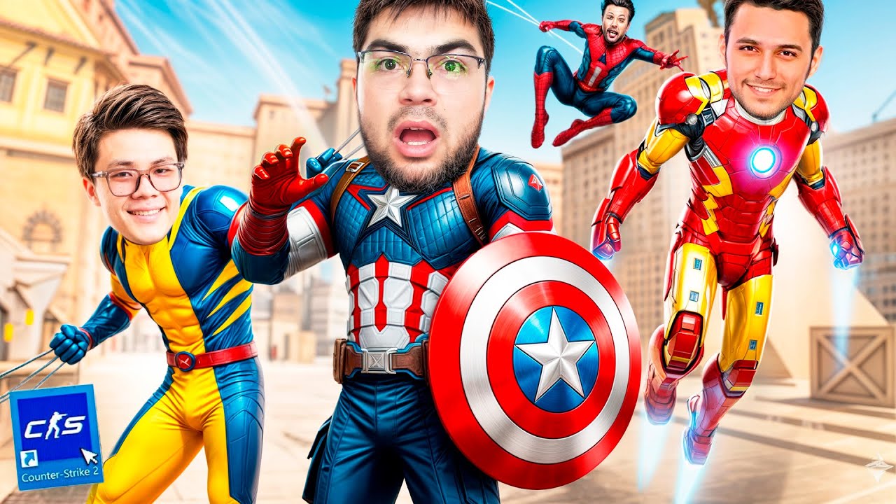 BIZ CS2 DA SUPER QAHRAMONLARGA AYLANDIK! JUDA KULGULI VA QIZIQ MODTA 1 GA 1 - CS2