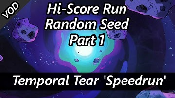 Going to the Temporal Tear Fast on a Random Seed - VOD Part 1 Oxygen Not Included All DLCs
