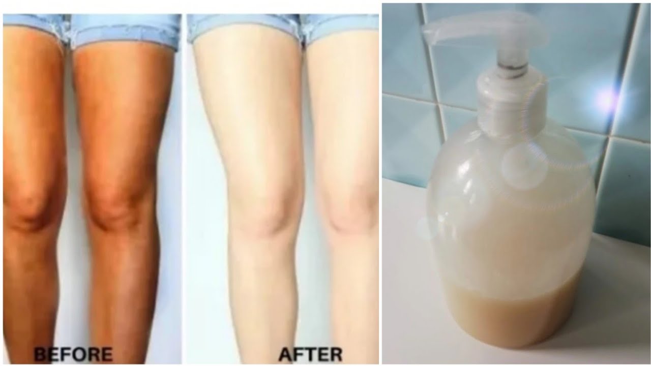 Mélange gel douche super éclaircissant gommant exfoliant YouTube