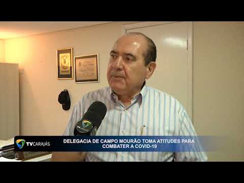 Delegacia de Campo Mourão toma atitudes para combater o Covid-19