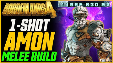 BILLION+ DAMAGE AMON! New Melee Amon Build! // Borderlands 4 Shield Breaker Amon