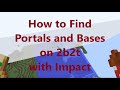 How to Find Portals and Bases on 2b2t With Impact