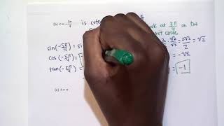 4.2 part 4 - Trigonometric Functions Defined on the Unit Circle