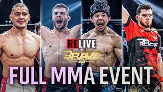 🔴 BRAVE CF 68 Dusseldorf Full Event Restream | Lutterbach vs. Kotruţă Title Fight | FREE MMA Fights