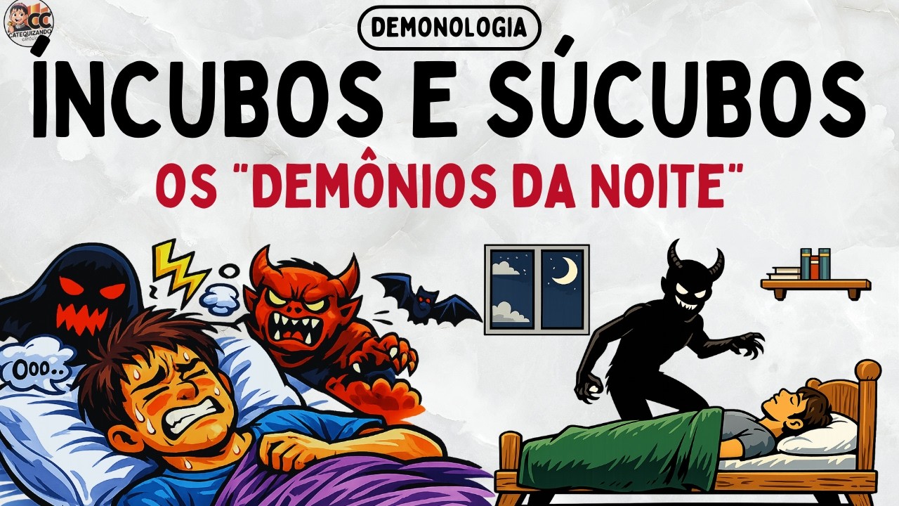 ÍNCUBOS E SÚCUBOS Existem? O Que a Igreja Católica Ensina Sobre os Demônios da Noite