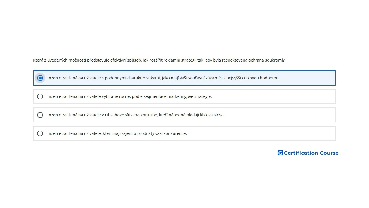 Která z uvedených možností představuje efektivní způsob, jak rozšířit reklamní strategii tak, aby by
