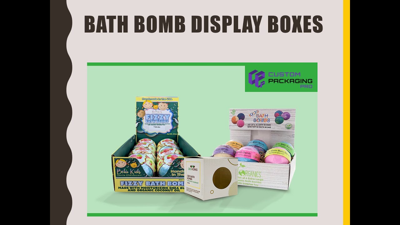 Bath Bomb Boxes | Bath Bomb Display Boxes | Bath Bomb Packaging