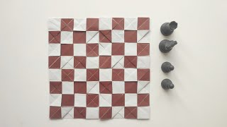 How To Make Origami Chess Board