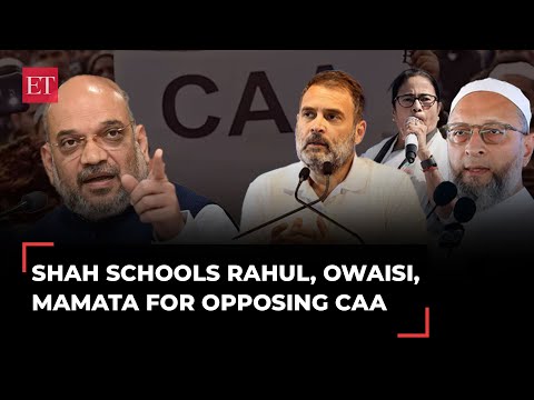 'Rahul Gandhi, Mamata and Owaisi should explain reason for opposing CAA': Amit Shah slams opposition Episode cover