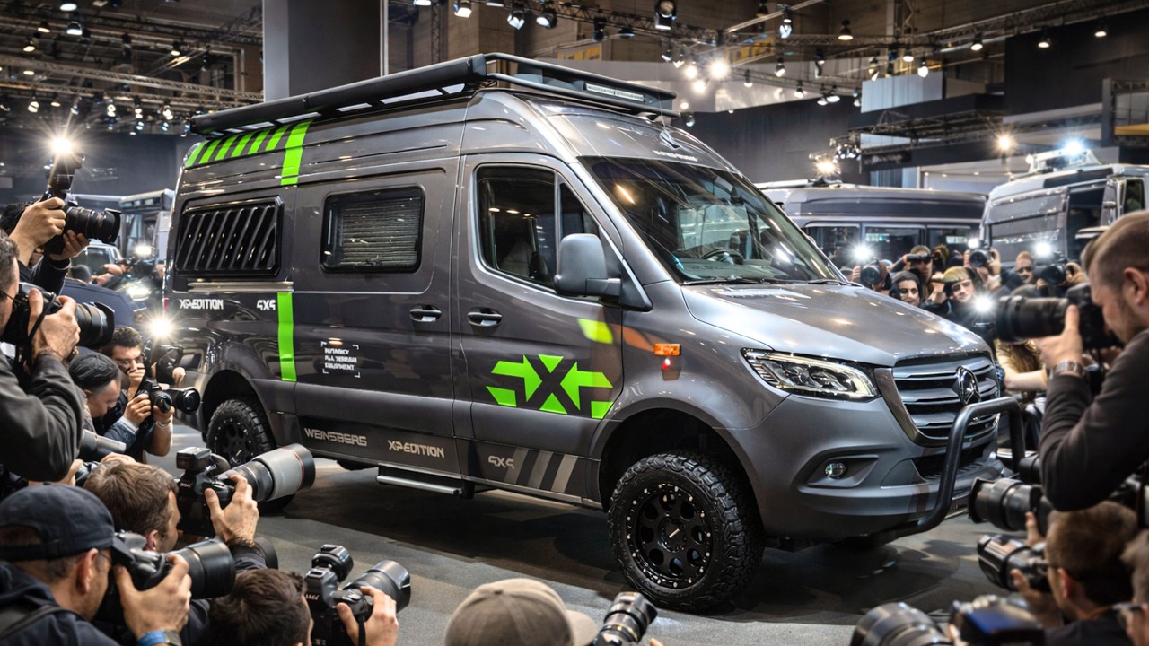 Dieser Allrad-Sprinter wird 2026 alles sprengen! Weinsberg X-Pedition 600 MQ Mercedes im Härtetest