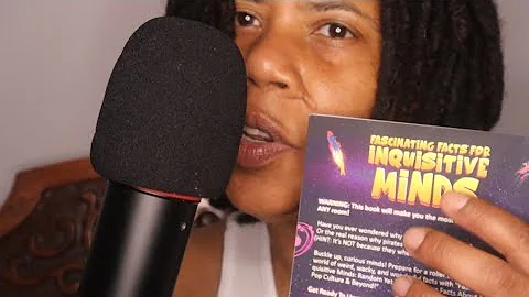 ASMR| book tapping/gum cracking/lightwhisper/relaxing