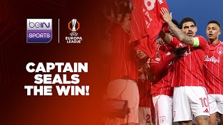 Morgan Gibbs-White dedicates winner to team mate Anderson! | UEL 25/26 Moments screenshot 1