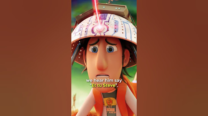 Did You Know In CLOUDY WITH A CHANCE OF MEATBALLS 2…