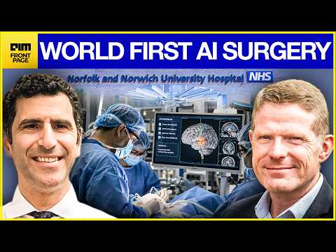 Video thumbnail: HISTORIC: AI Watched a Live Brain Surgery in Real Time and Helped Save a Patient's Vision