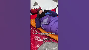 Don T Put Your Face Inside Your Sleeping Bag How To Stay Warm Winter Camping In 15c 59f 