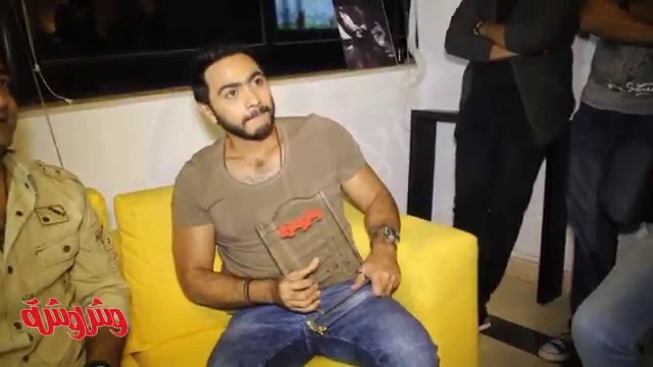 أول حوار لتامر حسني مع صناع فريق عمل ألبوم 180درجه| وشوشة الأصلي