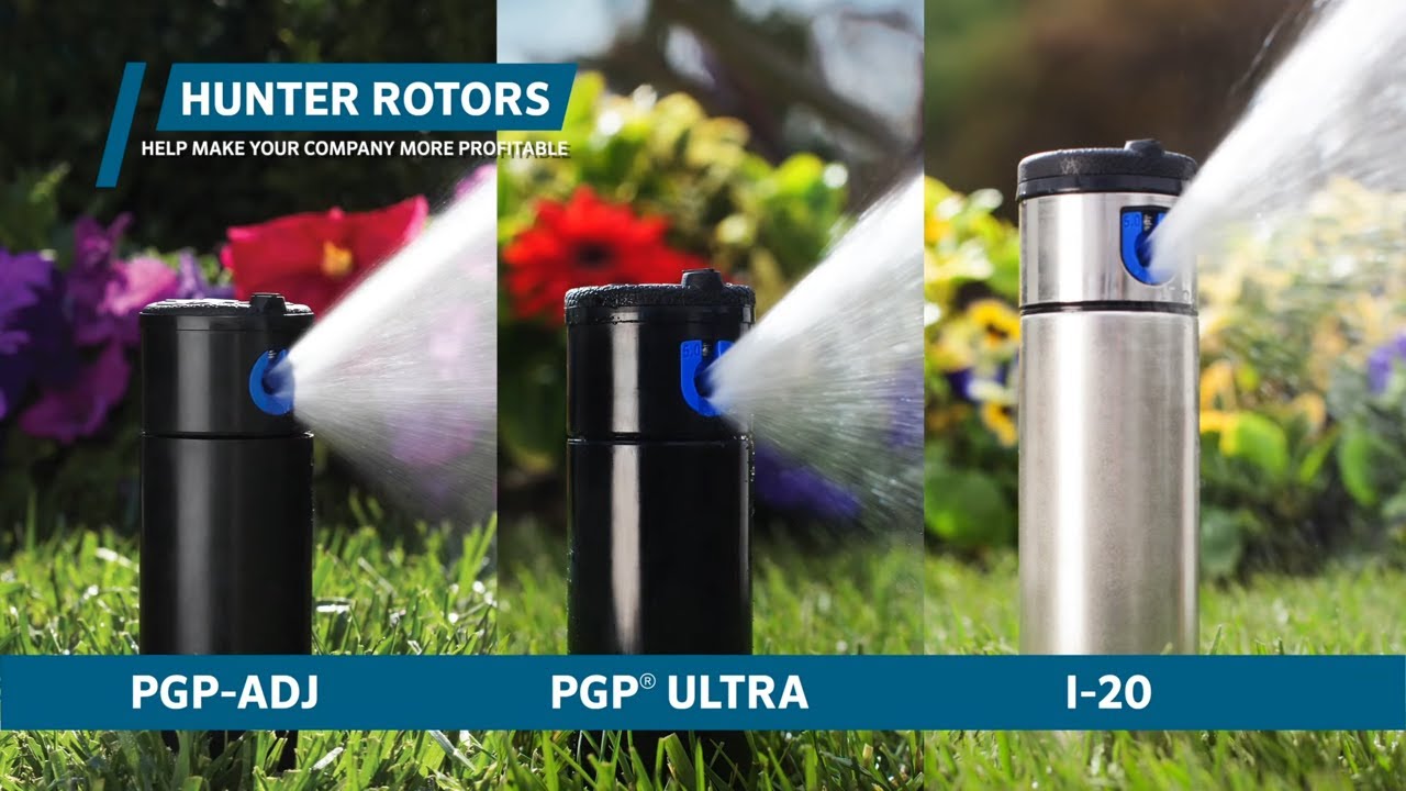 Irrigatori a turbina di Hunter Industries