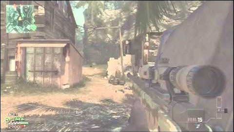 Call of duty: Modern Warfare 3 Sniper Gameplay Online - L118A