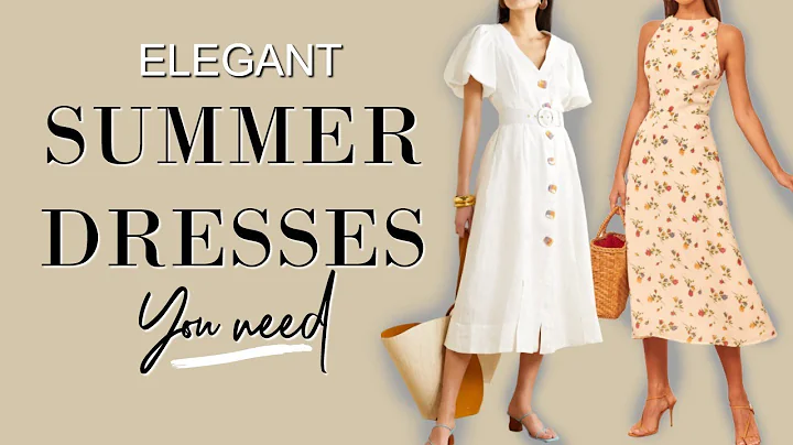 Elegant SUMMER Dresses that take you from day to night |fashion Over 40 - DayDayNews