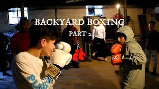 BACKYARD BOXING PART 2