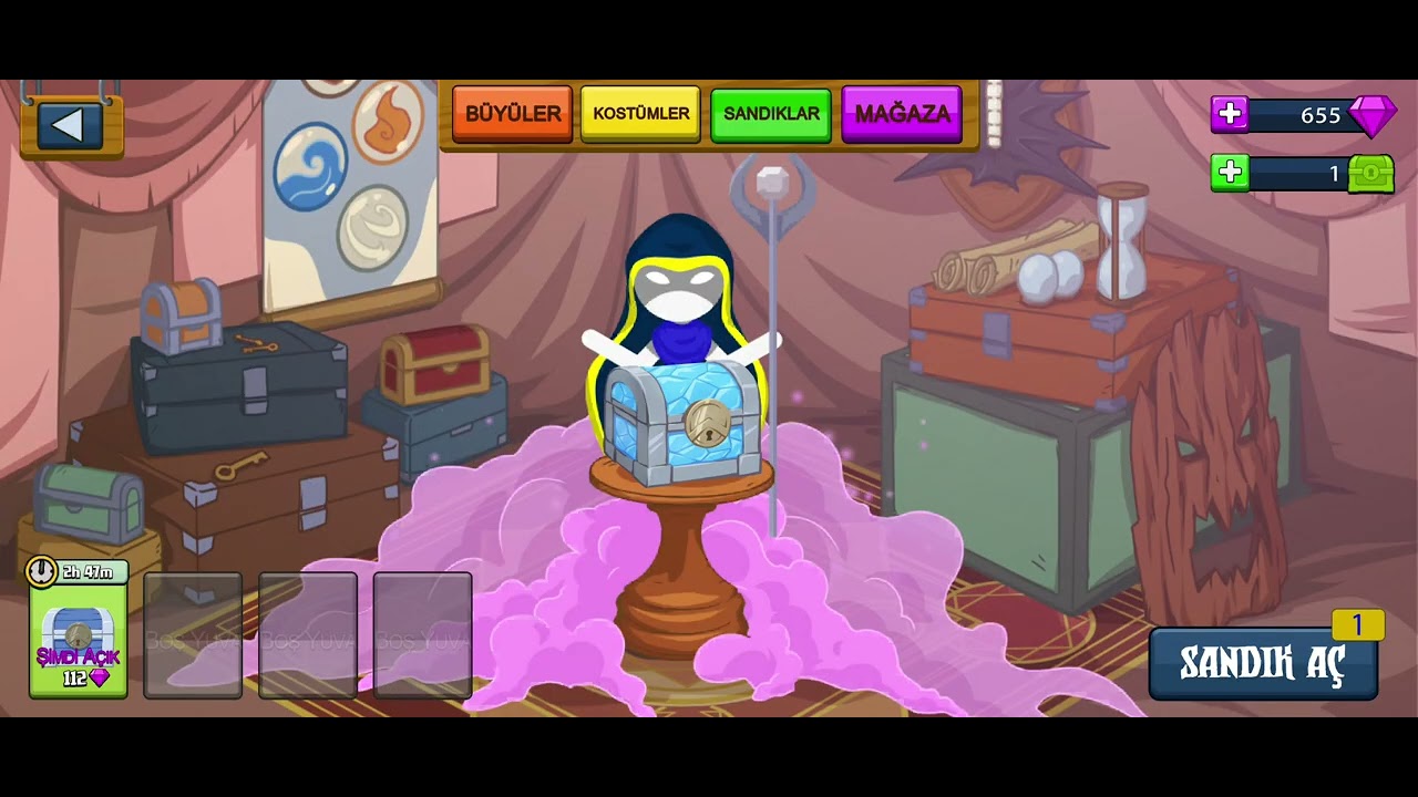 Stick war legacy 10 altın 1 elmas sandık açtım