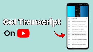 How To Get Transcript From YouTube Video (2025)