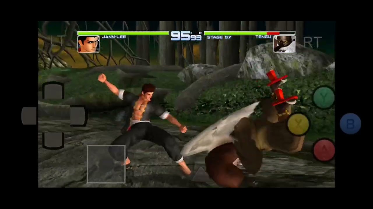 DEAD OR ALIVE 2 (SEGA DREAMCAST) / STORY BATTLE / FINAL STAGE (JANN LEE VS TENGU)