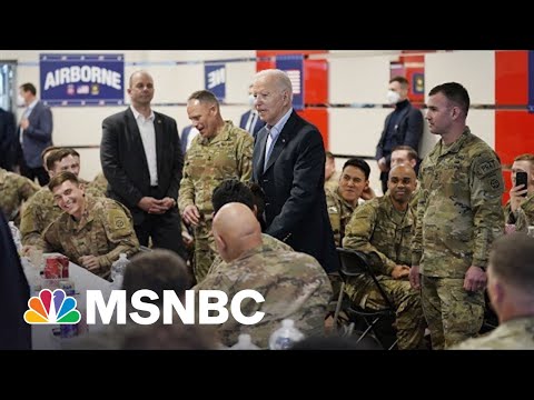 Biden Thanks U.S. Troops Stationed In Poland