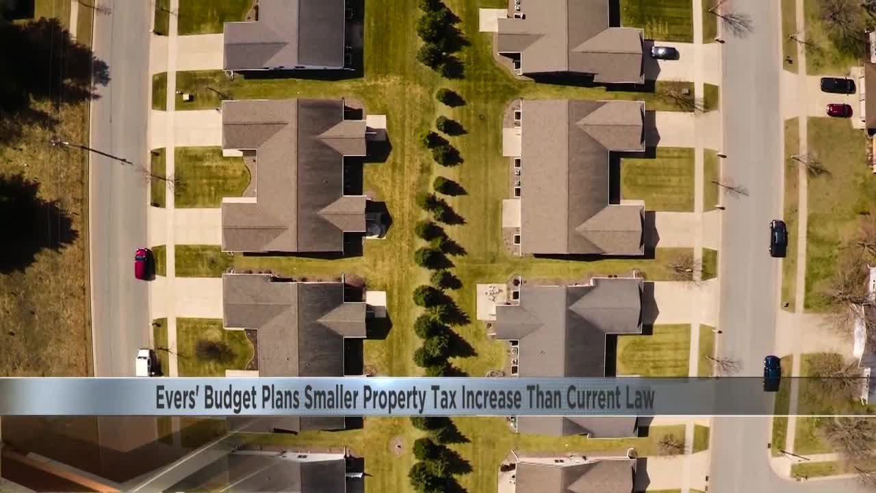 Evers' Budget Plans Smaller Property Tax Increase Than Current Law