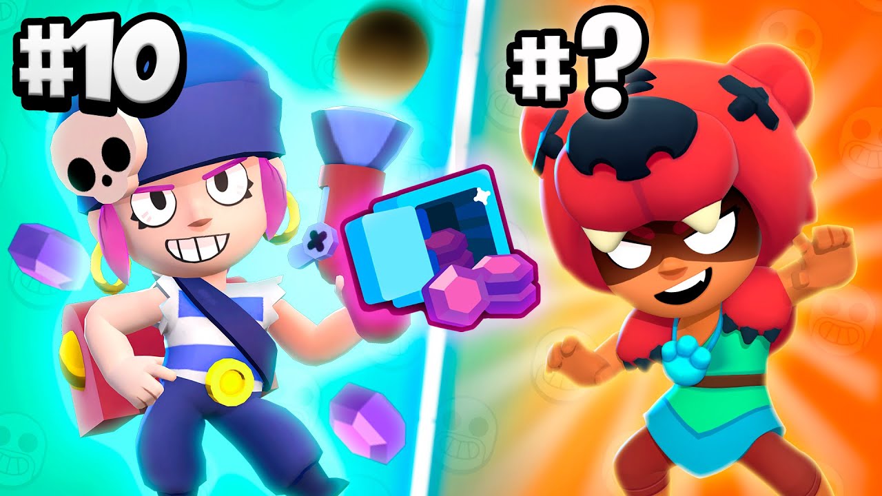 ¡LOS 10 BRAWLERS MÁS TEMIDOS de ATRACO! 😱 | Brawl Stars ⭐