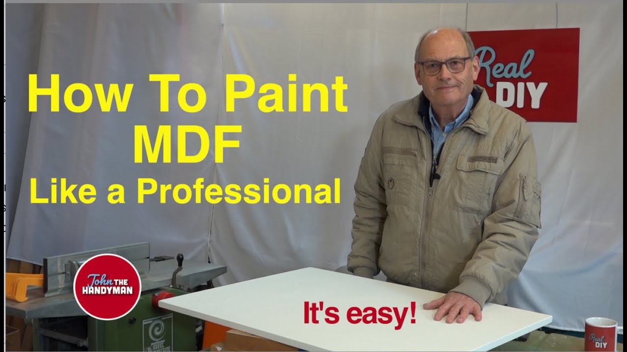 Trick For Spray Painting MDF