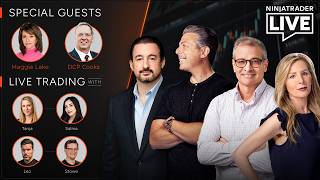 Famous NinjaTrader Live | Futures Trading + Analysis | DCP Cooks, Tanja + Salma, and Stowe + Leo (5/11/26) Wealth