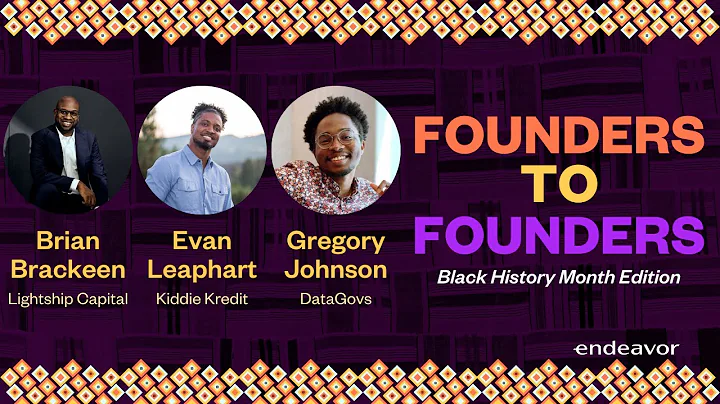 Experts in their Fields | Founders to Founders