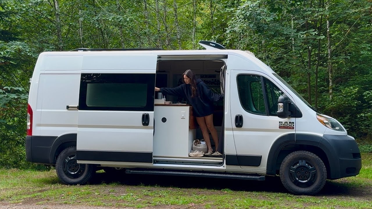 Vanlife & Visiting Twilight Locations in Forks Washington