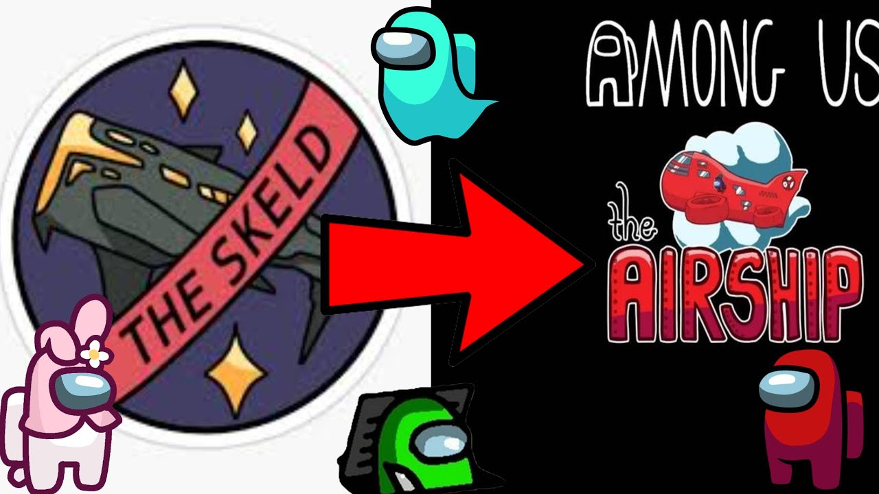 Among us but The Skeld is turned into The Airship + With Henry The stickman
