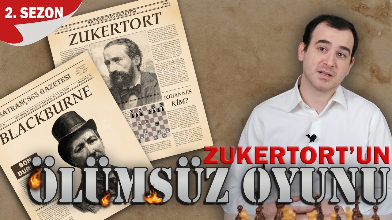 Blackburne'ün Unutamadığı KALE FEDASI! ♖f8+! - (Karikatür Anlatımlı) Büyük GAFLAR! 2.Sezon 1.Bölüm