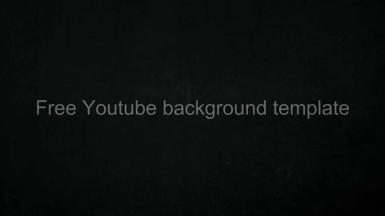 Free blank youtube background template - new and old layouts for