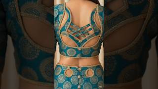 New stylish latest back blouse design cutting👌#diy#idealtopmaking#fashion#shot#hazalfashionboutique