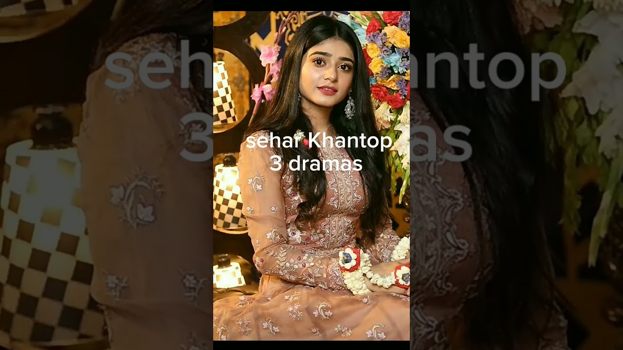 wahaj Ali and sehar Khan top 3 dramas 🤗